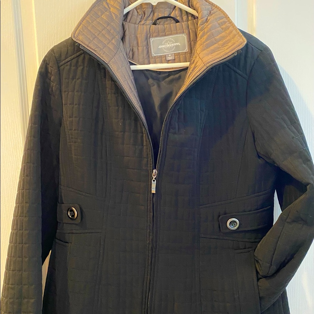 Johnston and Murphy Black Jacket